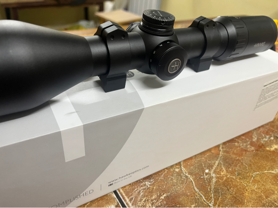 Приціл Hawke Vantage 30 WA 2.5-10x50 IR + низькі сталеві кільця Warne 30мм (На гарантії!) Киев