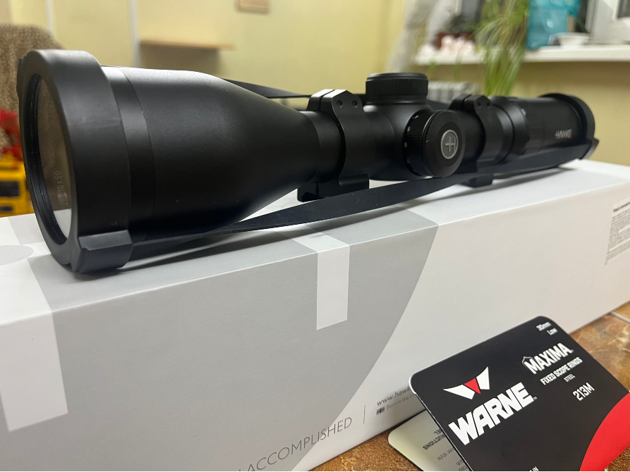Приціл Hawke Vantage 30 WA 2.5-10x50 IR + низькі сталеві кільця Warne 30мм (На гарантії!) Киев - изображение 4