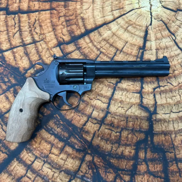 Револьвер Флобера ZBROIA Super Snipe 6" бу (горіх) Харків - фото 1